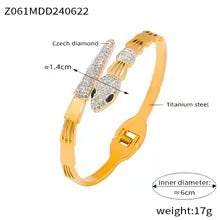 Brazalete Gold Snake