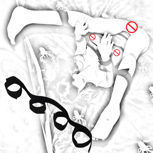 Juego de Atar 4 Puntos Bondage SM