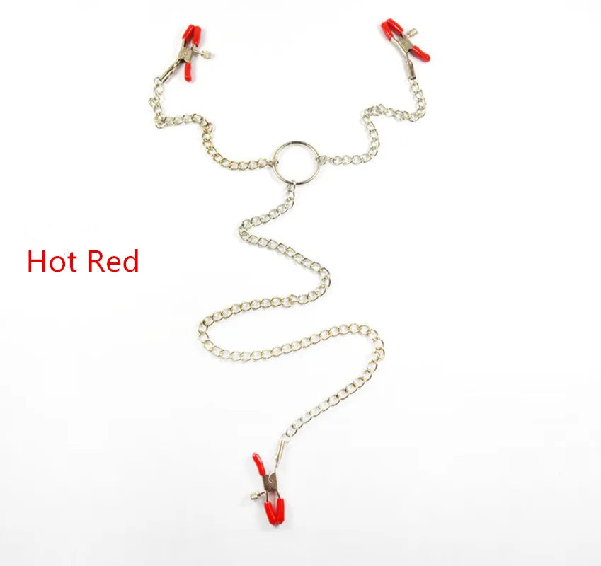 Abrazadera Ajustable para Pezones y Clítoris Bondage