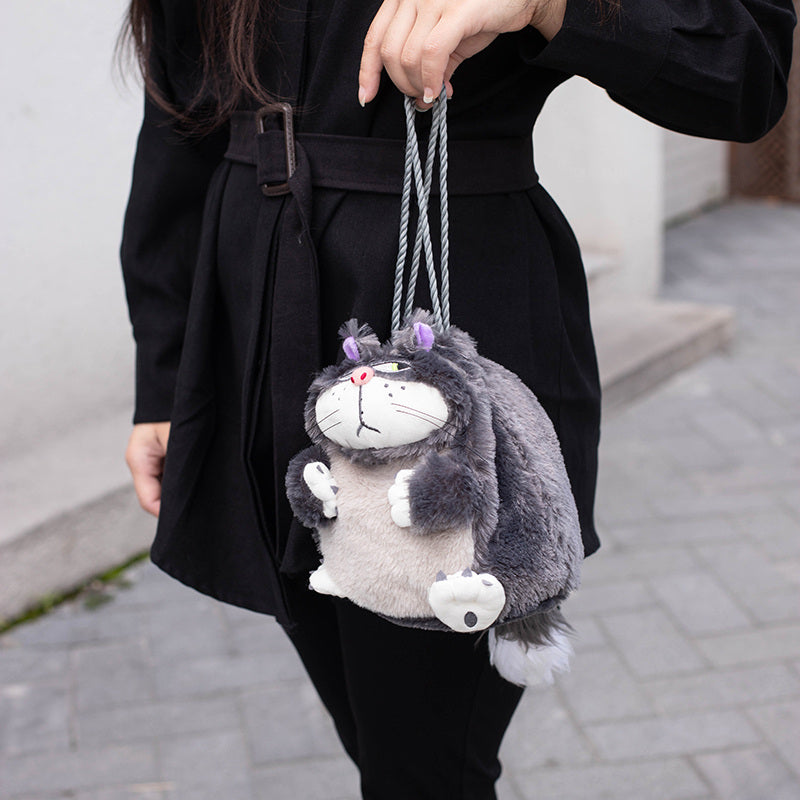 Bolso Gato de Peluche