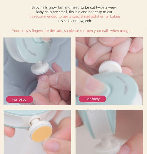Corta Uñas Eléctrico para Bebe (Pulidor)