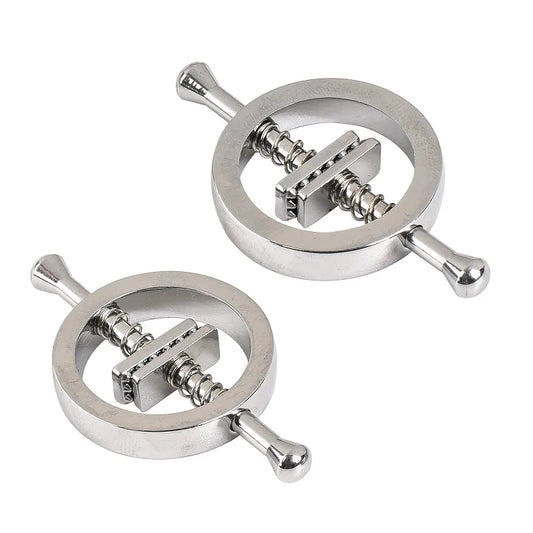 Pinzas de Metal para Pezones Bondage