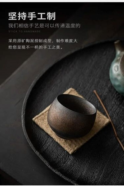 Juego de 2 Tazas Japonesas de Estilo Antiguo