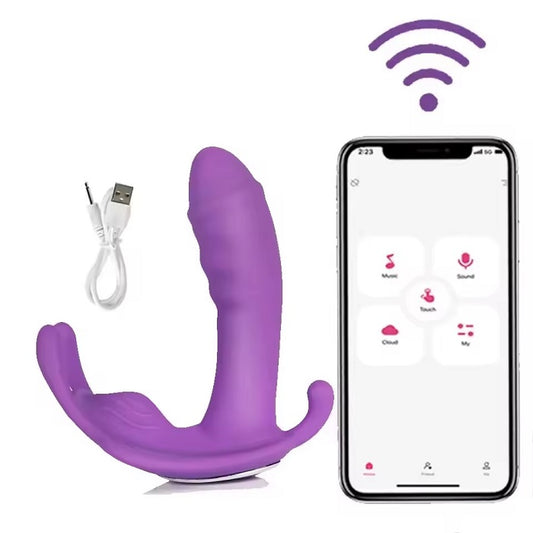 Dildo y Vibrador App de 3 Puntos